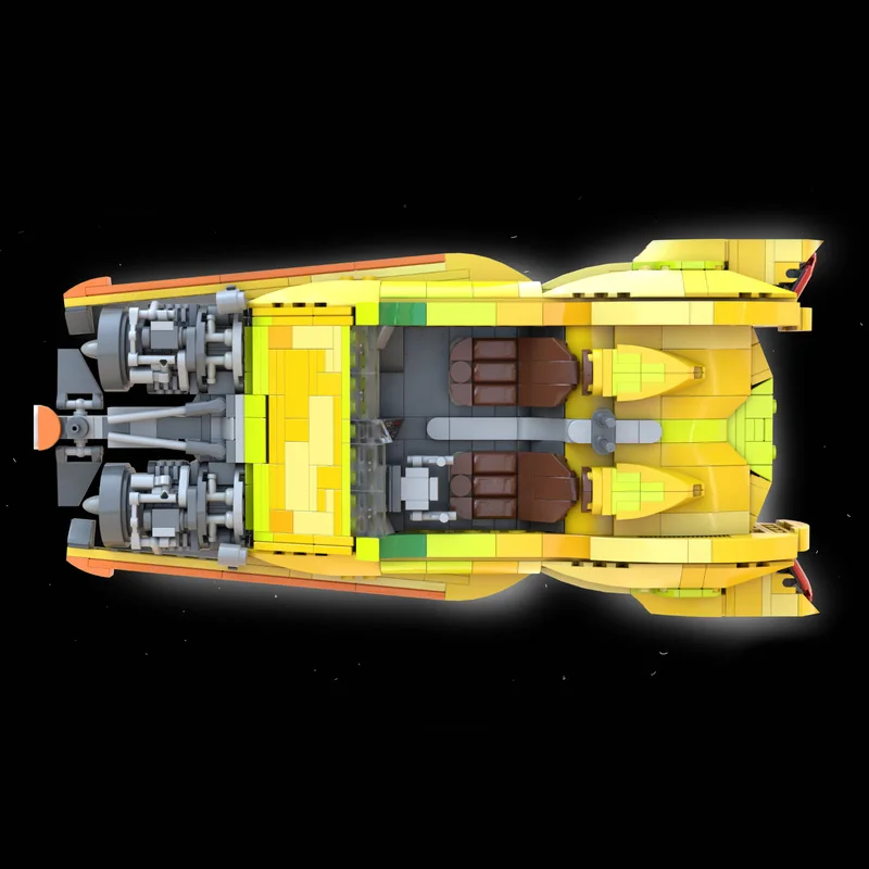 872 PCS Star Fighting XJ-6 Airspeeder | UCS MOC Customize Modular Building Block Design Technology Brick DIY Toy Christmas Gift