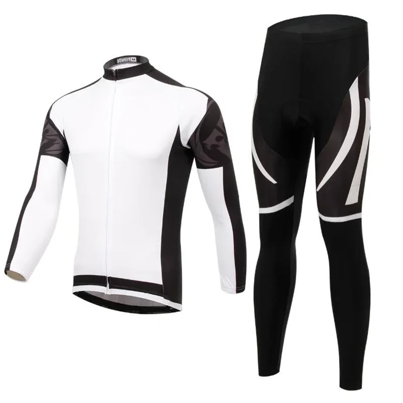 

Pro Team Cycling Sets Autumn Winter Bike Clothing Long Sleeve Bicycle Sets Racing Suit Men Cycling Jersey With Pants Hot Selling