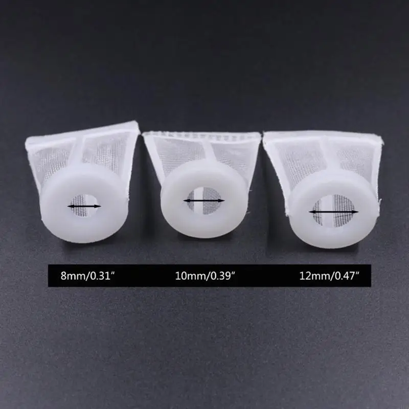 U4LA 30piences pistole a spruzzo a spruzzo inferiore filtro Filtri pentole per alimentazione aspirazione 8/10/12 mm W-71 a