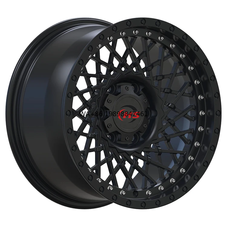 

17 Inch Custom Matt Black Offroad 6*139.7 Aluminum Alloy Forged Passenger Cars Wheels Forged Monoblock Wheels for Ford