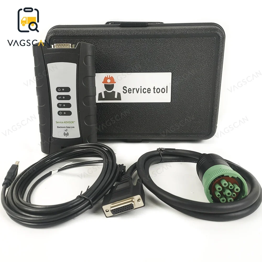 V5.3 software for JD AG EDL V3 Electronic Data Link Service V3 with V3 driver Agriculture Tractor truck Forestry diagnostic tool