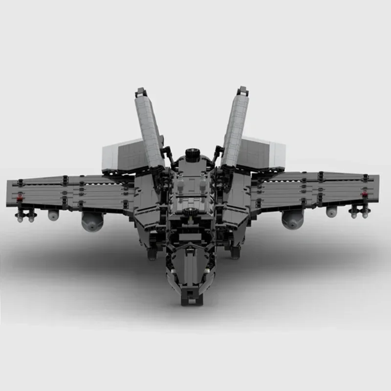 Moc قوالب بناء طائرة عسكرية مقاتلة حديثة F35B نموذج تكنولوجيا وحدات كتل لتقوم بها بنفسك مجموعة تجميع هدايا لعبة عيد الميلاد