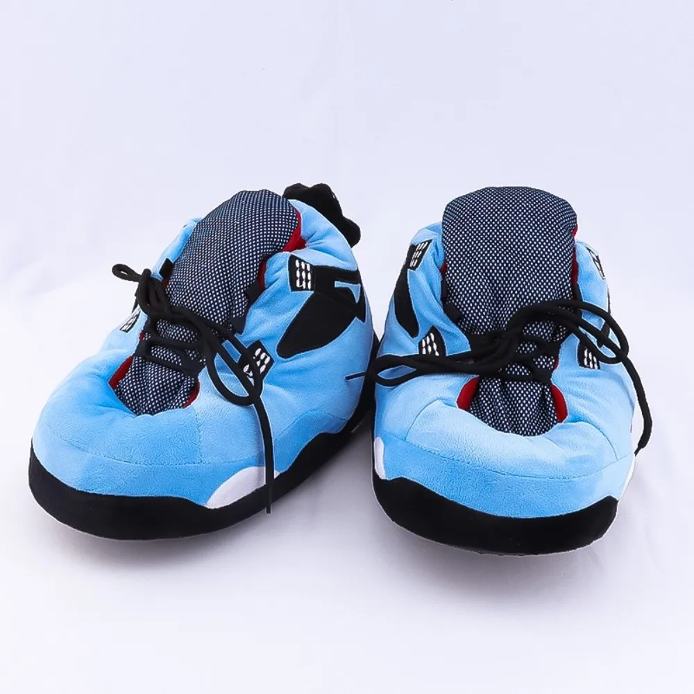 

Fashion Warmth Fat Funny Shoes Comfortable Big Head Cotton Slippers Couple Fluffy Home Shoes Office Home Indoor