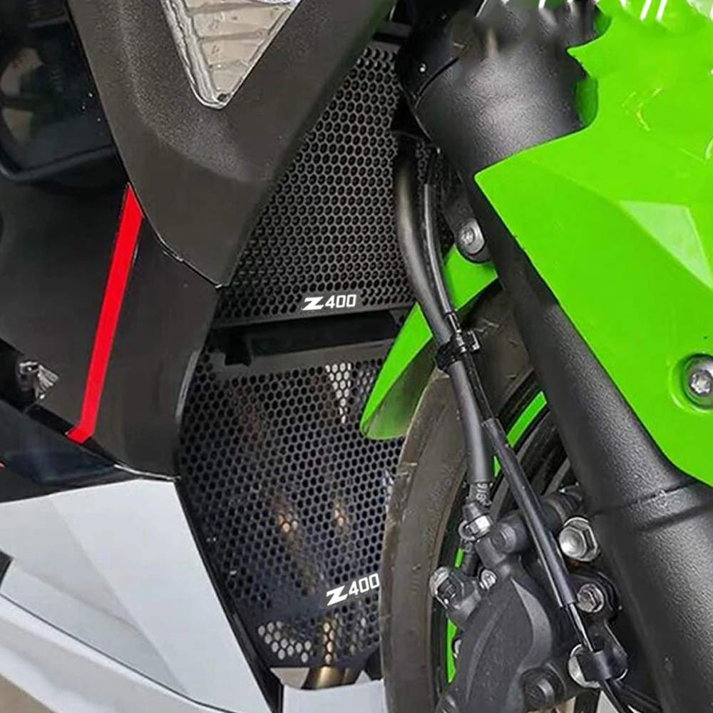 

Ninja400 Z400 Motor Air Intake Cover Radiator Grille Guard Cover For Kawasaki Ninja 400 Z 400 2018 2019 2020 2021 2022 2023 2024