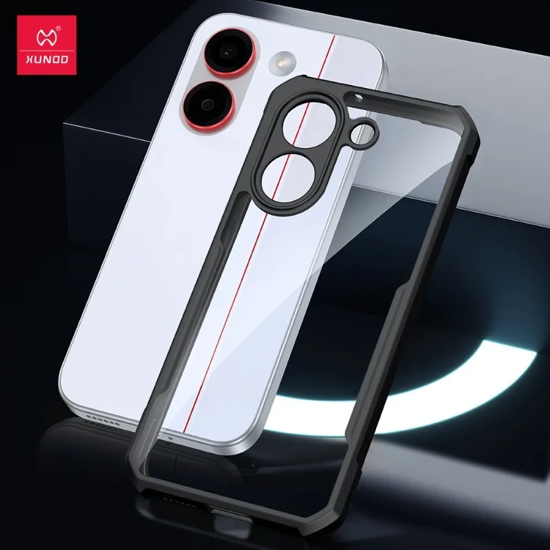 For Xiaomi POCO X8 Pro Case XUNDD Airbags Shockproof Transparent PC+TPU Camera Protection Cover for Poco X8 Pro