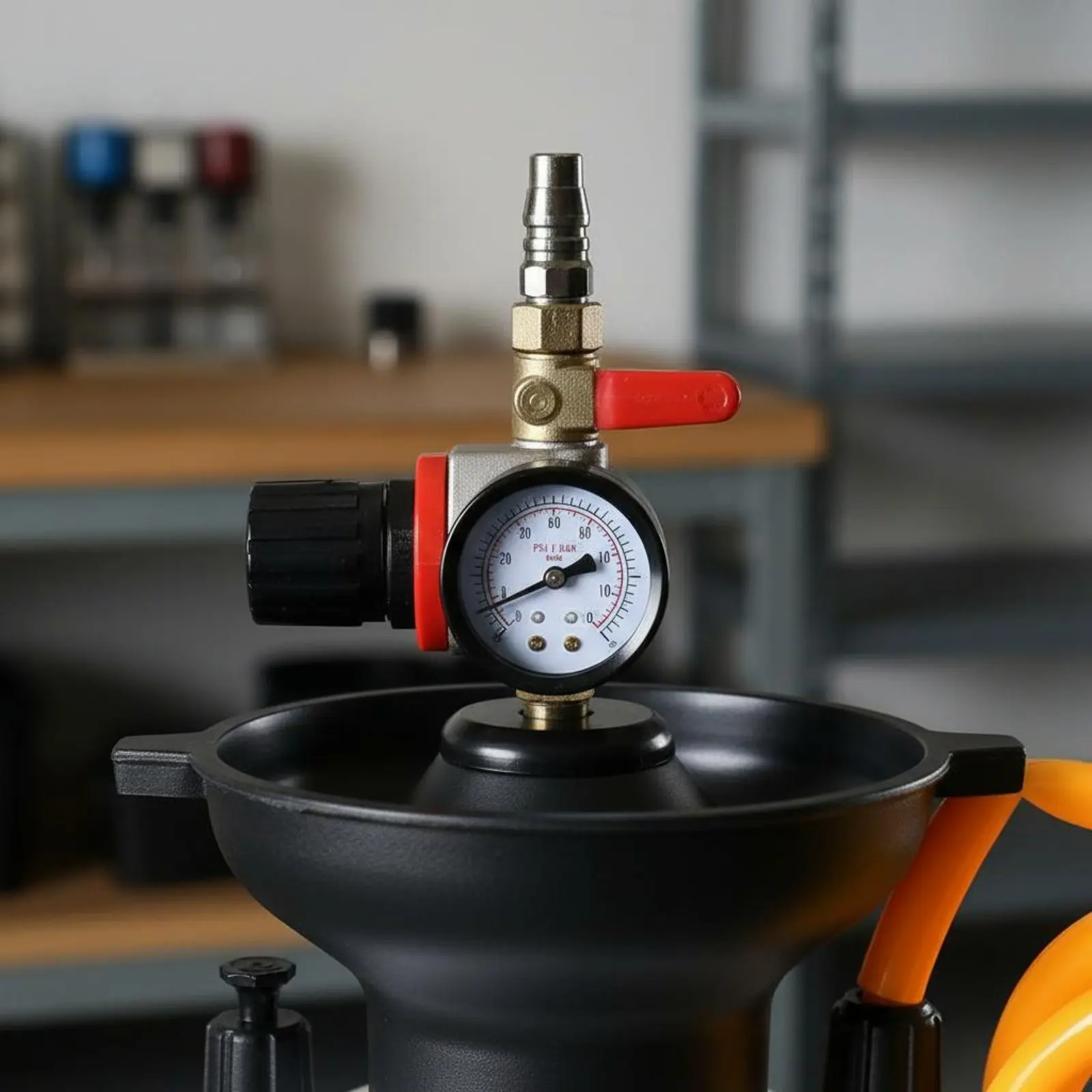 

Pneumatic Gear Oil Pump Copper Valve Fluid Dispenser Automotive Tools Transparent Reservoir