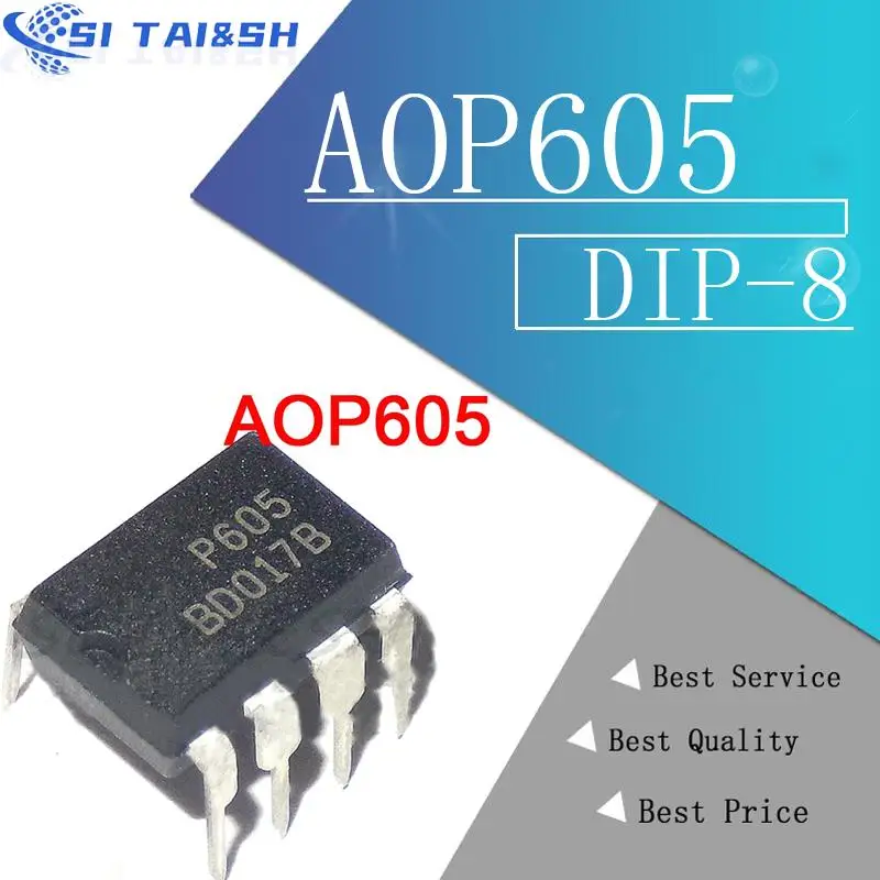 

Si Tai&SH 10 шт. P605 AOP605 Интегральная схема управления питанием ЖК-дисплея Система данных