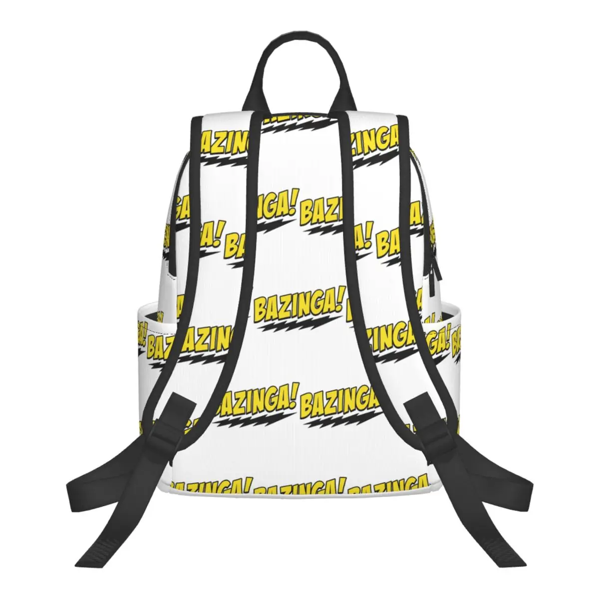 Bazinga The Big Bang Theory Student Backpack School Bag Hiking Travel Daypack for Men Women Fashion Bookbag Shoulder Bags