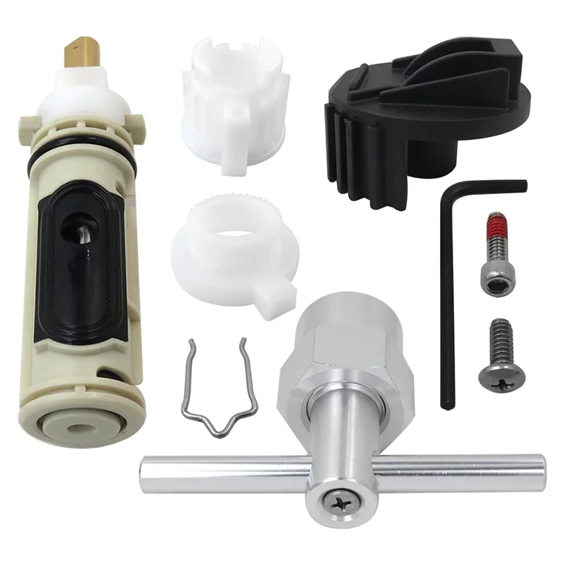 

Классический сменный картридж для 1 222 с инструментом для снятия 104421 и комплектом адаптеров для ручки 116653 для душевой системы - защита от ожогов