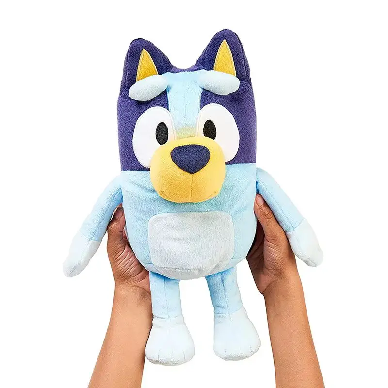 جديد Bluey Family Series الحديث أفخم البنغو الموسيقى صوت ألعاب من نسيج مخملي أنيمي الشكل لطيف الحيوان الغناء الكلب دمية الاطفال مهرجان هدية #6
