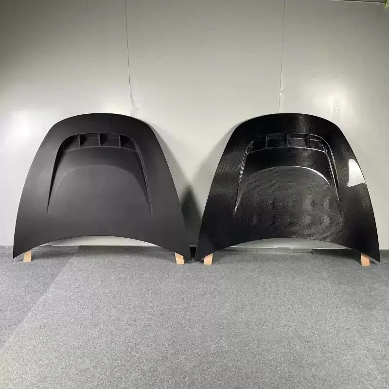 Carbon Fiber Hood Bonnet Resin Engine Cover for Tesla Model 3 Modified R Style Car Accessories