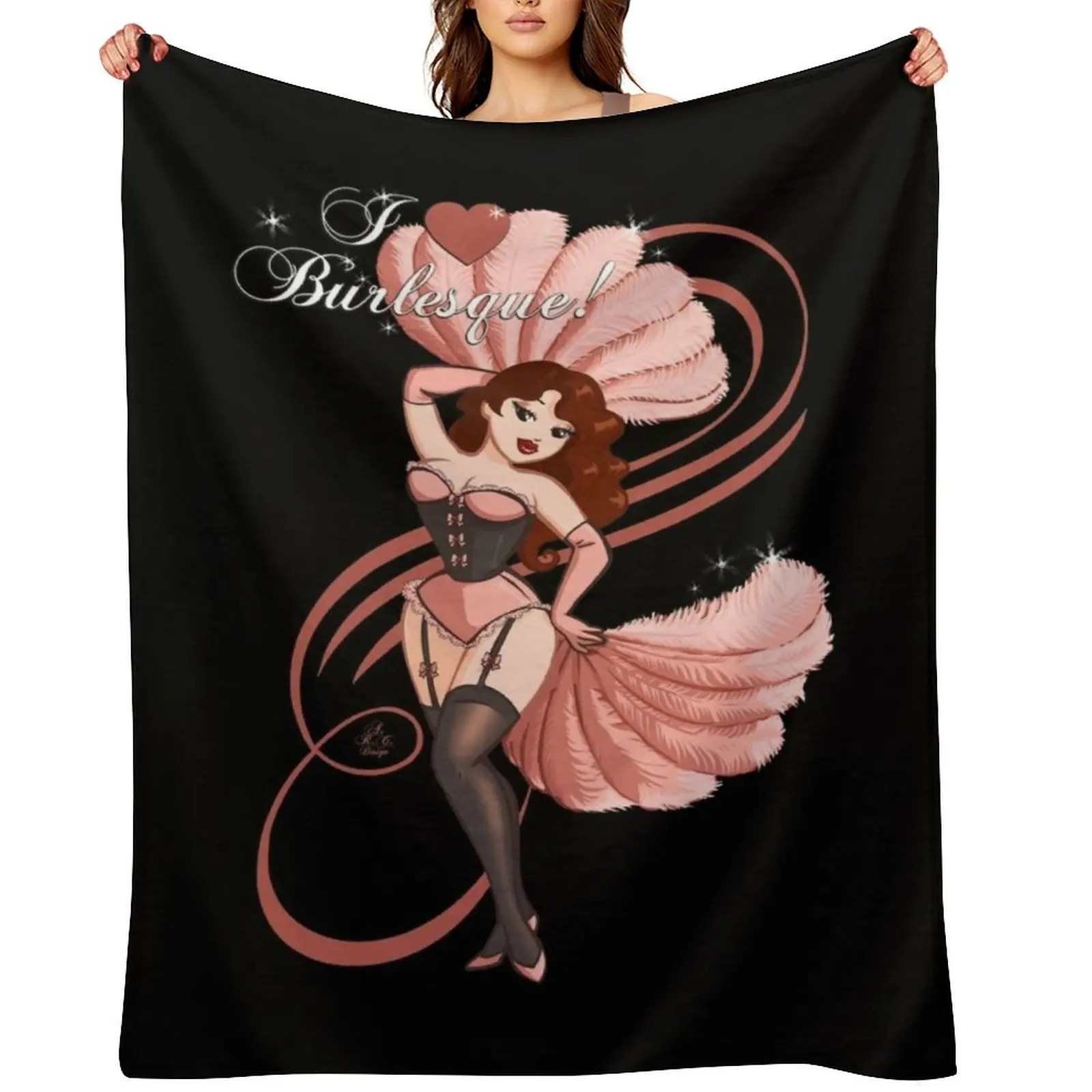 

Burlesque Throw Blanket Sofa Throw Designers Thermal Sofas Blankets