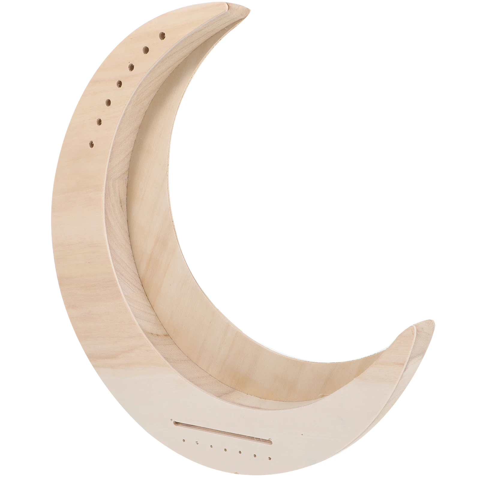 7 String Wooden Little Harp Moon Shape String Large Seven String Lyre Harp Beginners With Tuning Wrench For Beginners