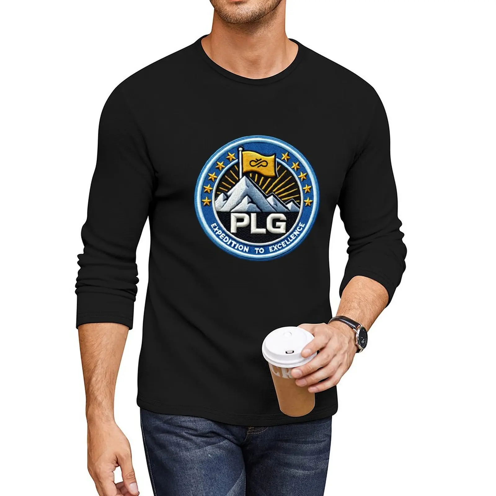 PLG Expedition to Excellence Long T-Shirt cute tops vintage clothes heavyweight t shirts for men