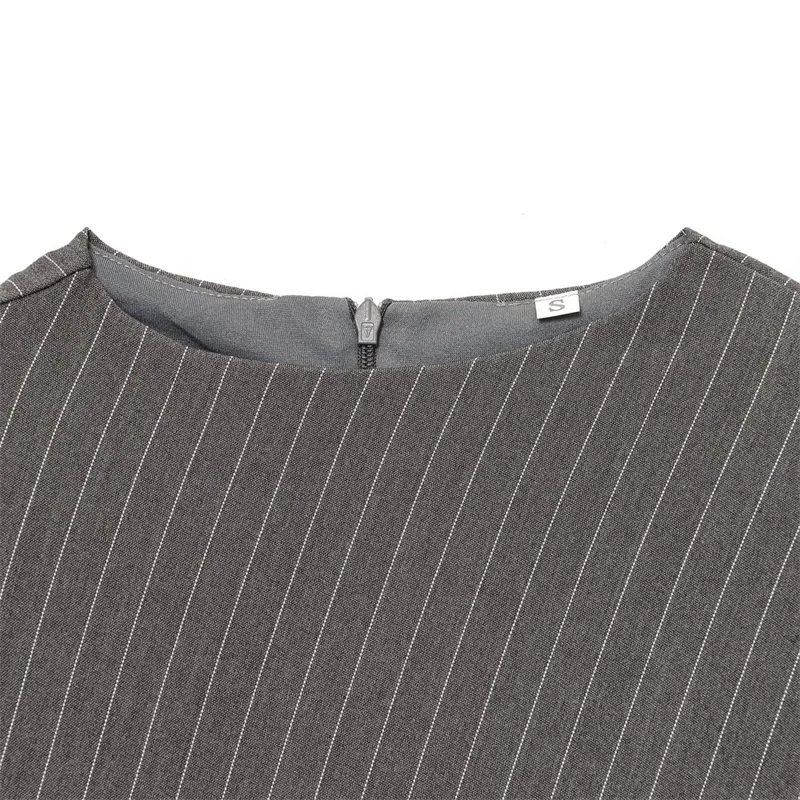 Vestido curto feminino sexy com ombro acolchoado, estilo minimalista moderno com ombro acolchoado para mulheres mais jovens