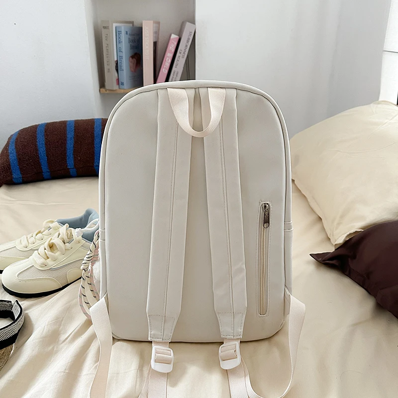 حقيبة ظهر نسائية جديدة للسفر اليومي حقيبة ظهر نسائية متعددة الجيوب غير رسمية للرجال والنساء حقيبة مدرسية للمراهقات والأولاد حقيبة كمبيوتر محمول