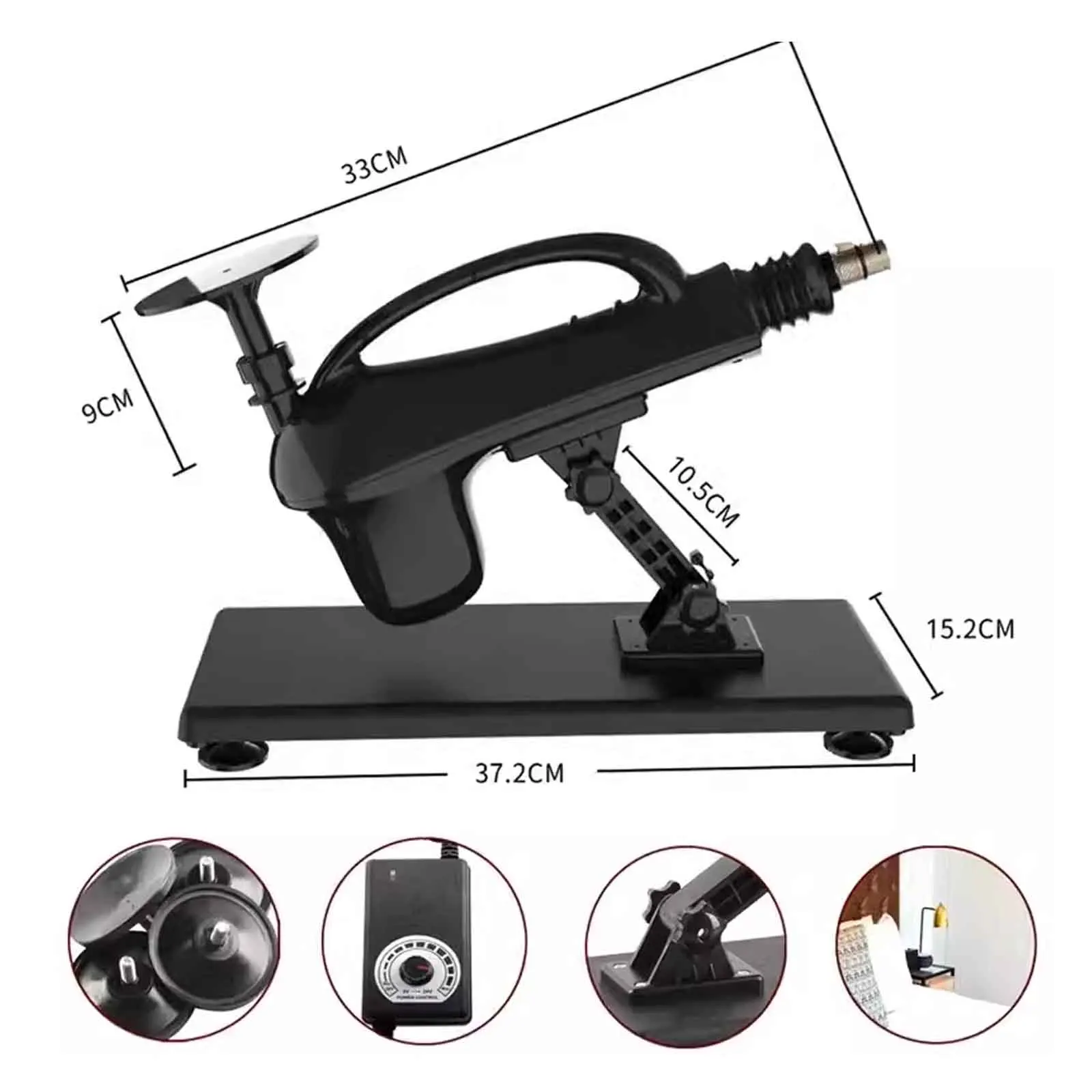 المحرك الخطي التليسكوبي الصغير، محرك تلسكوبي أوتوماتيكي بالكامل صامت مقاس 60 مم #2