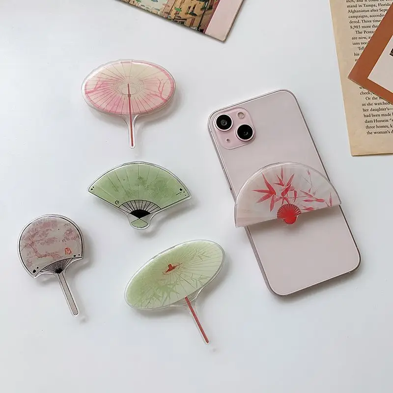 

Корейский INS милый вентилятор с мультяшной пастой, магнитная ручка для телефона, держатель Tok для IPhone, Samsung, Motorola, Google, универсальный держатель-подставка Tok