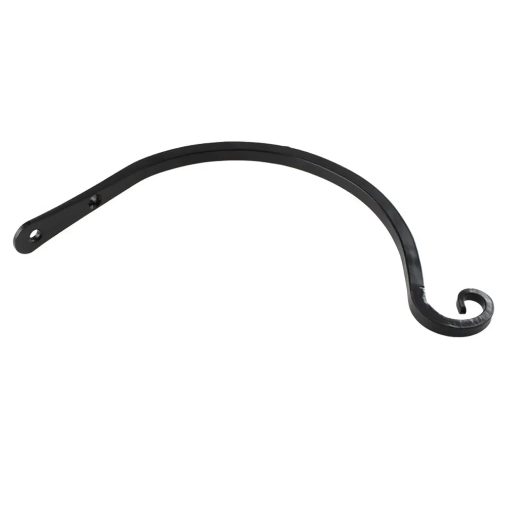 1Pcs Sturdy Iron Wall Hanging Hook for Indoor Outdoor Use Flowerpot Hook Gardening Bracket Bird Cage Holder Wind Chime Organizer