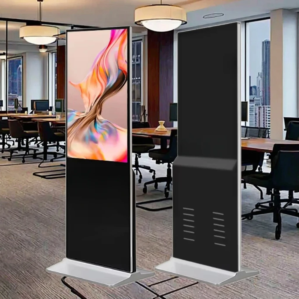 

Hosda Interactive 43 Inch Digital Signage Kiosk Windows/Android Touch Screen SDK Enabled High-Resolution Graphics for Retail