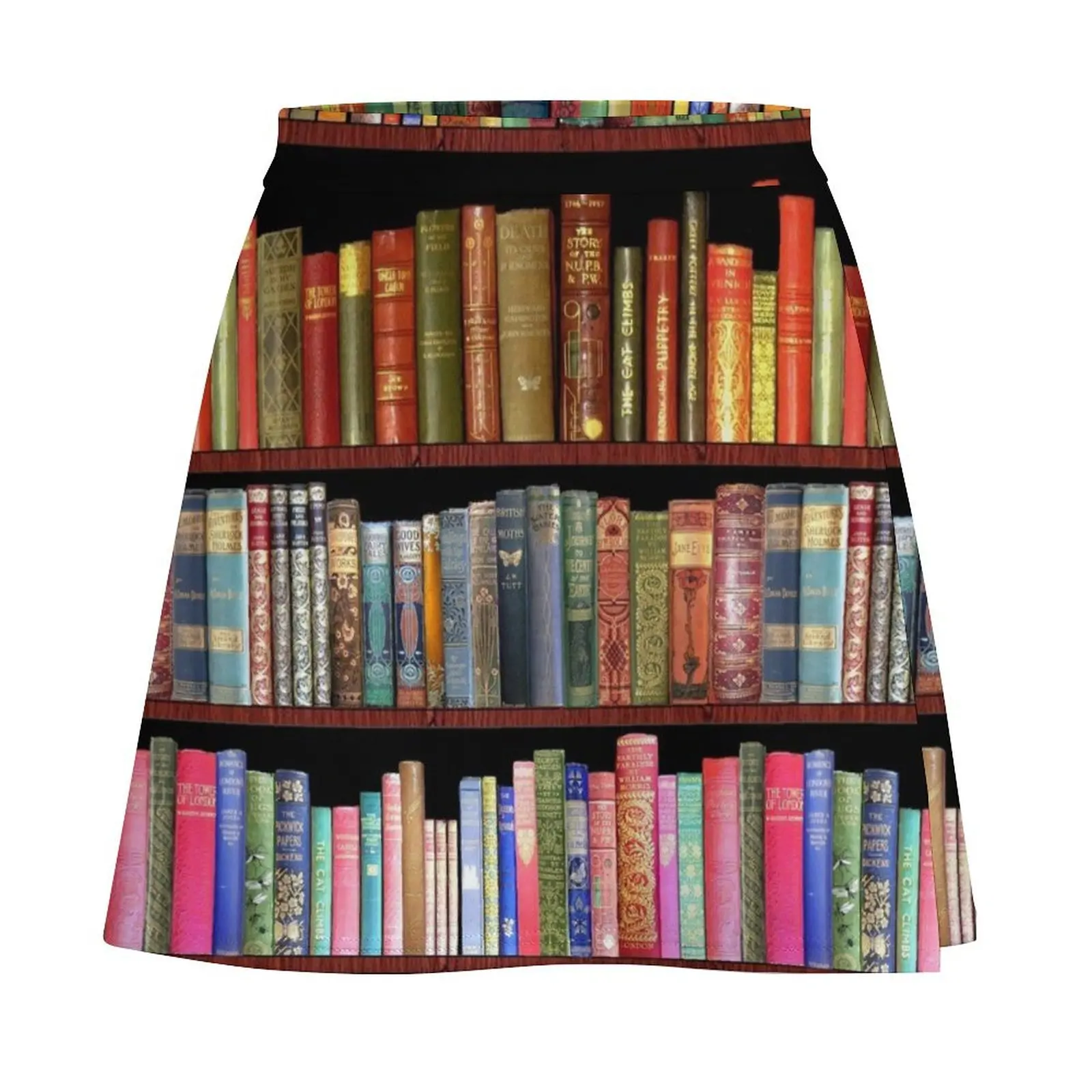 Jane austen antique books, British antique books Mini Skirt japanese kawaii clothes Female skirt korean fashion