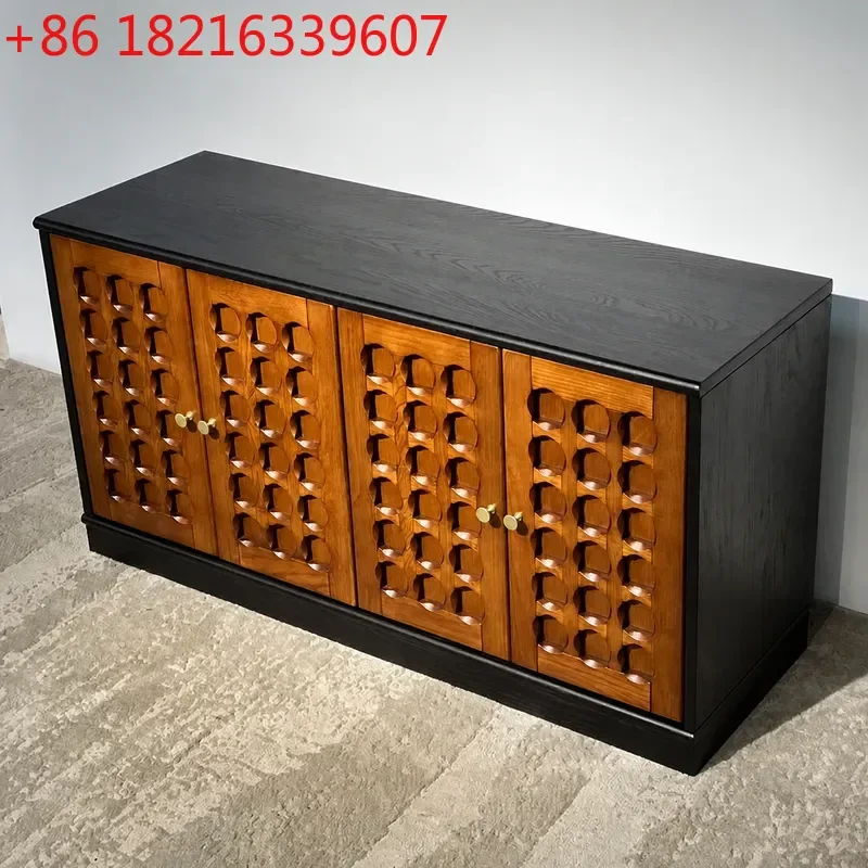 YAO Leaf Hourglass Modular Floor Cabinet TV Stand Living Room Storage Chest Home Furniture New Design
