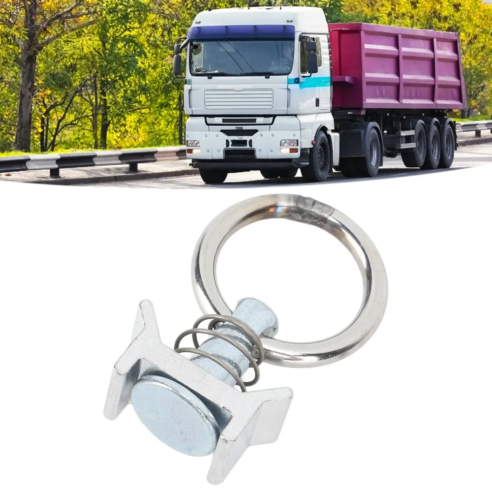 6pcs Secure Stainless Steel Single Stud Fitting Durable Versatile Cargo Control Fitting Stud Tie Down Anchor Construction