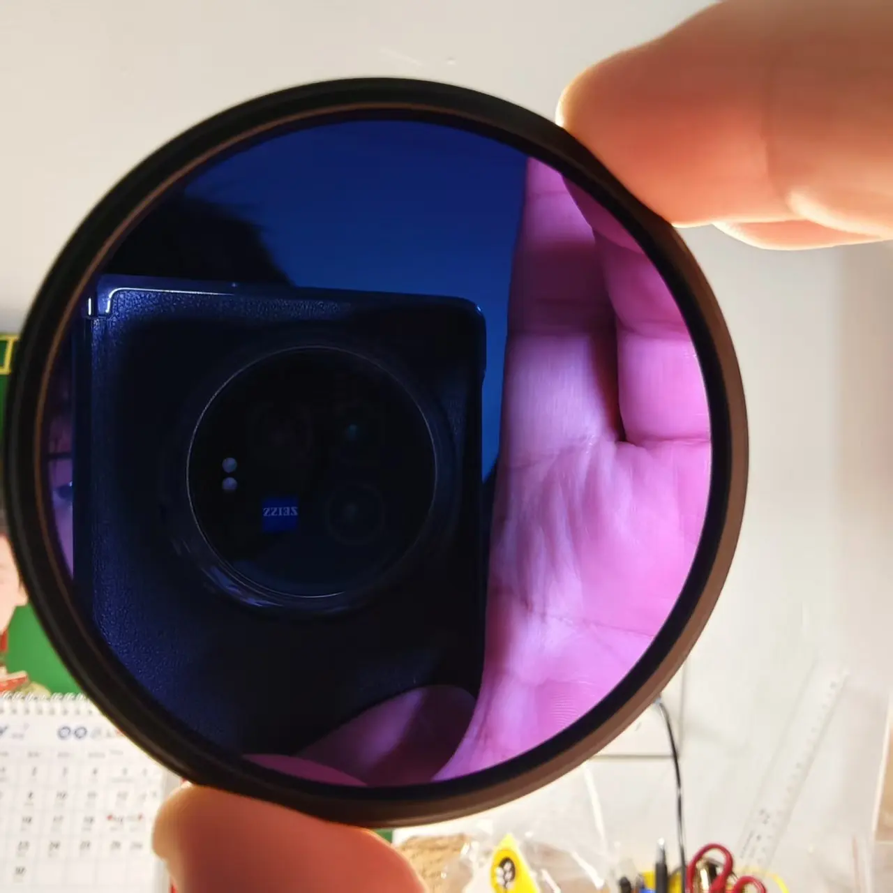 67 mm gemonteerd 360 nm UV smalbandfilterglas met een bandbreedte van 10 nm voor fotografie