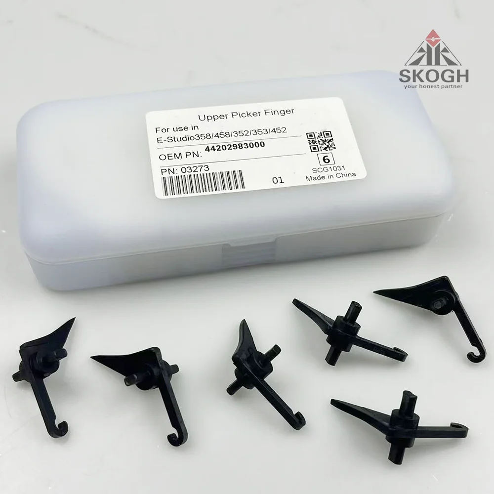 6 шт./компл. 44202983000 верхний палец захвата фьюзера для Toshiba DP3500 DP4500 E28 E35 E350 E352 E353 E45 E450 E452 E453 IM3530 IM4530