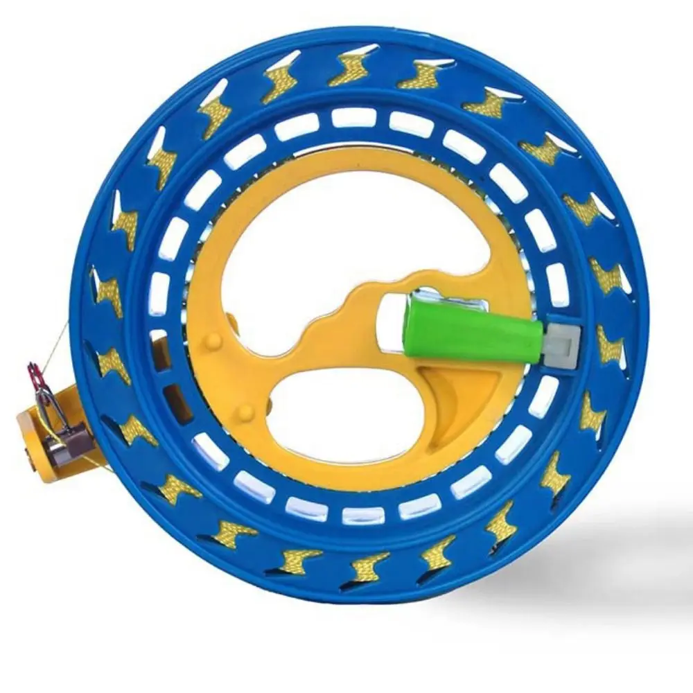 Herramienta voladora para cometas, accesorios para cometas, eje de rueda de línea de tablero, Conector de cuerda de cometa, rueda de mango de cometa grande