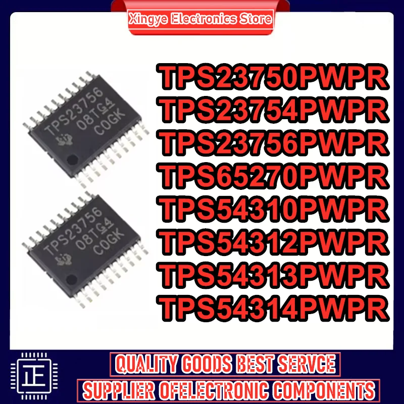 

10 шт. TPS23750PWPR TPS23754PWPR TPS23756PWPR TPS65270PWPR TPS54310PWPR TPS54312PWPR TPS54313PWPR TPS54314PWPR HTSSOP-20 Новинка