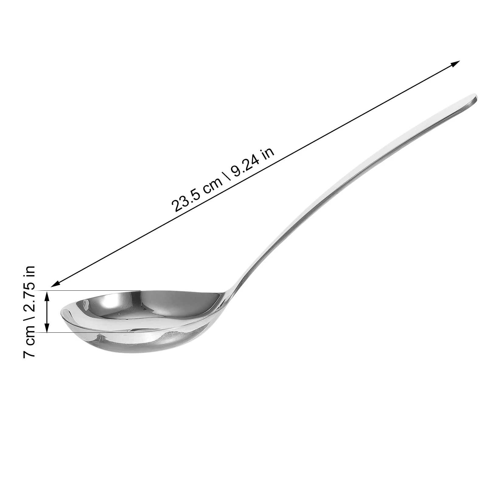 

Stainless Steel Serving Spoon Large Soup Ladle For Hot Pot Buffet Kitchen Cooking Utensils Household Metal Spoon Set
