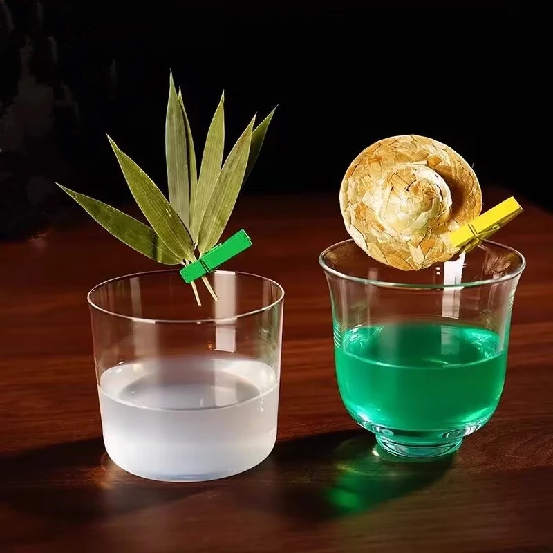12pcs Natural Real Dried Leaves Maple Leaf\Willow Leaf\Bamboo leaf for Christmas Making Barware
