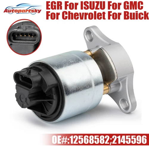 Imagen 1 del producto 12568582 Válvula EGR para Buick Cadillac, Chevrolet, GMC Isuzu Pontiac Oldsmobile, pieza de reparación de automóviles 12576918 EGR1067 EGR1273