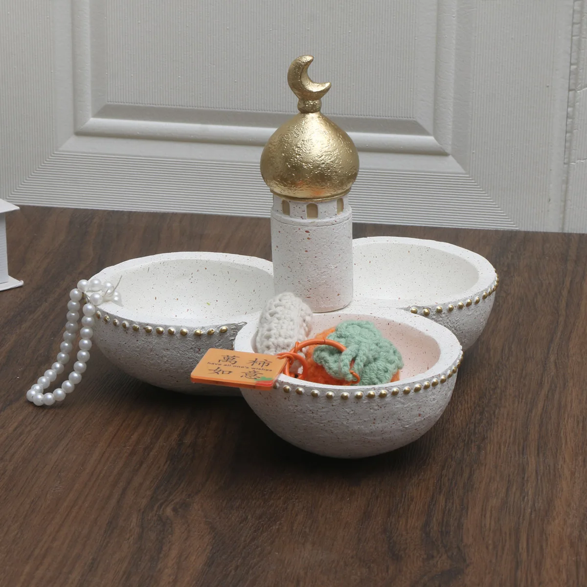 Architectural Style Tower Ornament, Castle Ornament, Storage Ornament, Creative Souvenir Gift