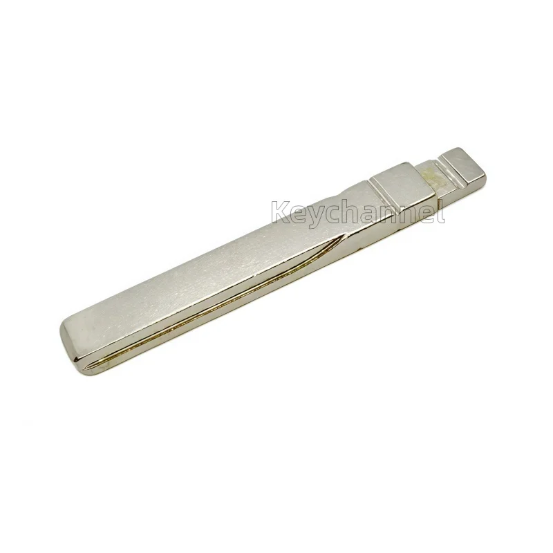 10 pièces Lame de clé de voiture à distance HU162 241 #   Lame de clé vierge HU162t côté gauche pour Golf Jetta Seat Skoda MQB48 MQB49 pour KD VVDI
