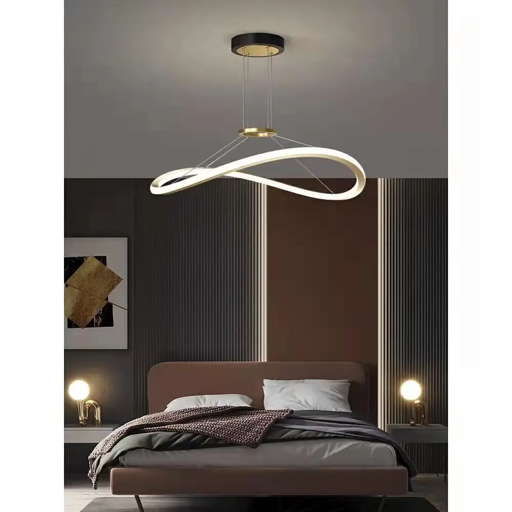 Nordic Living Room Bedroom Chandelier LED2024 New Design Sense Personality Light Luxury Internet Celebrity Chandelier