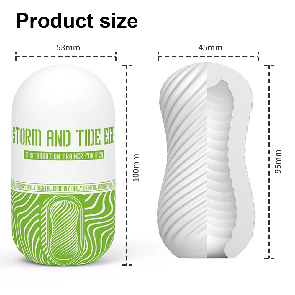 Male Masturbator Cup Portable Penis Trainer Penis Massage Adult Sex Toys Stretchy Silicone Vagina Egg Vacuum Pocket Cup for Men view 6