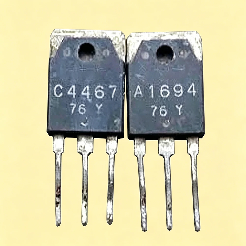 Disassembly 1pair (A1694 1pcs + C4467 1pcs ) TO-247 2SA1694 2SC4467 In Stock Original