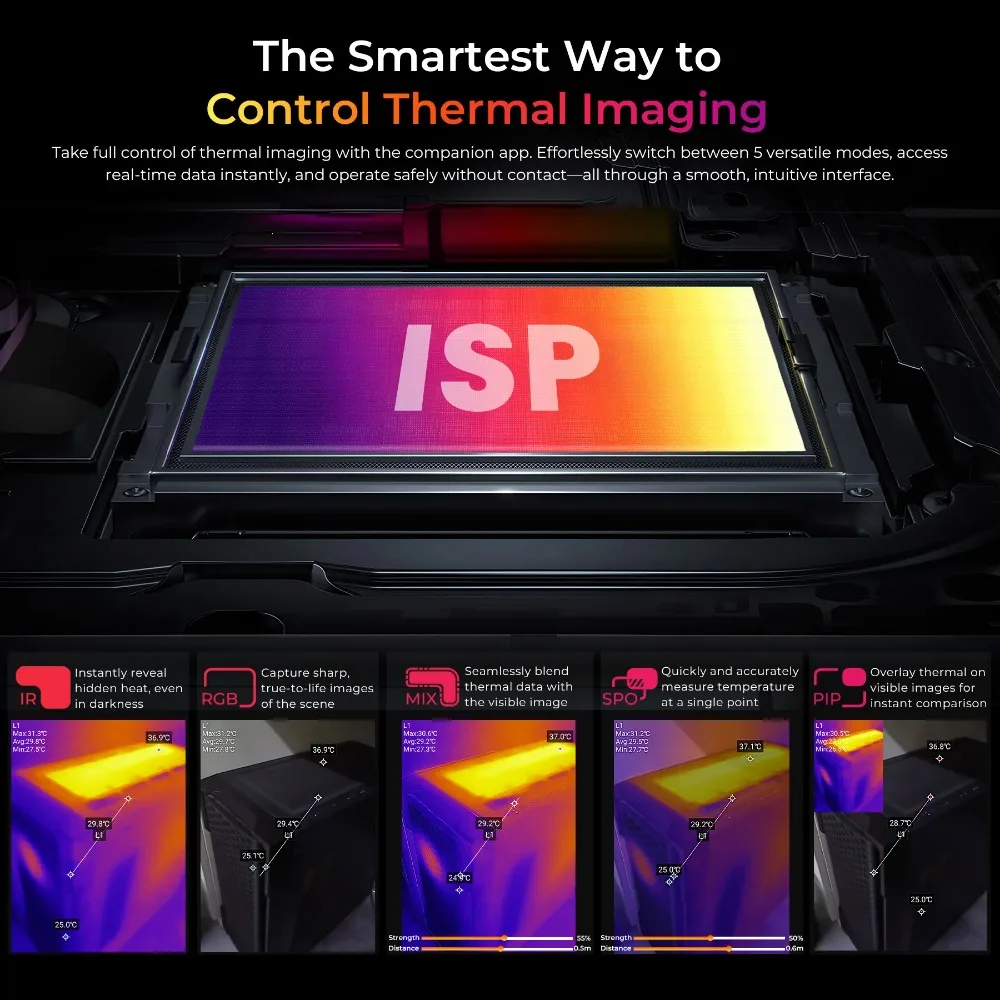 OUKITEL WP55 Ultra Rugged Smartphone Android 15 Thermal Imaging  Phone 48GB+512GB 11000mAh 108MP 6.6“ 5G NFC OTA Support Phone