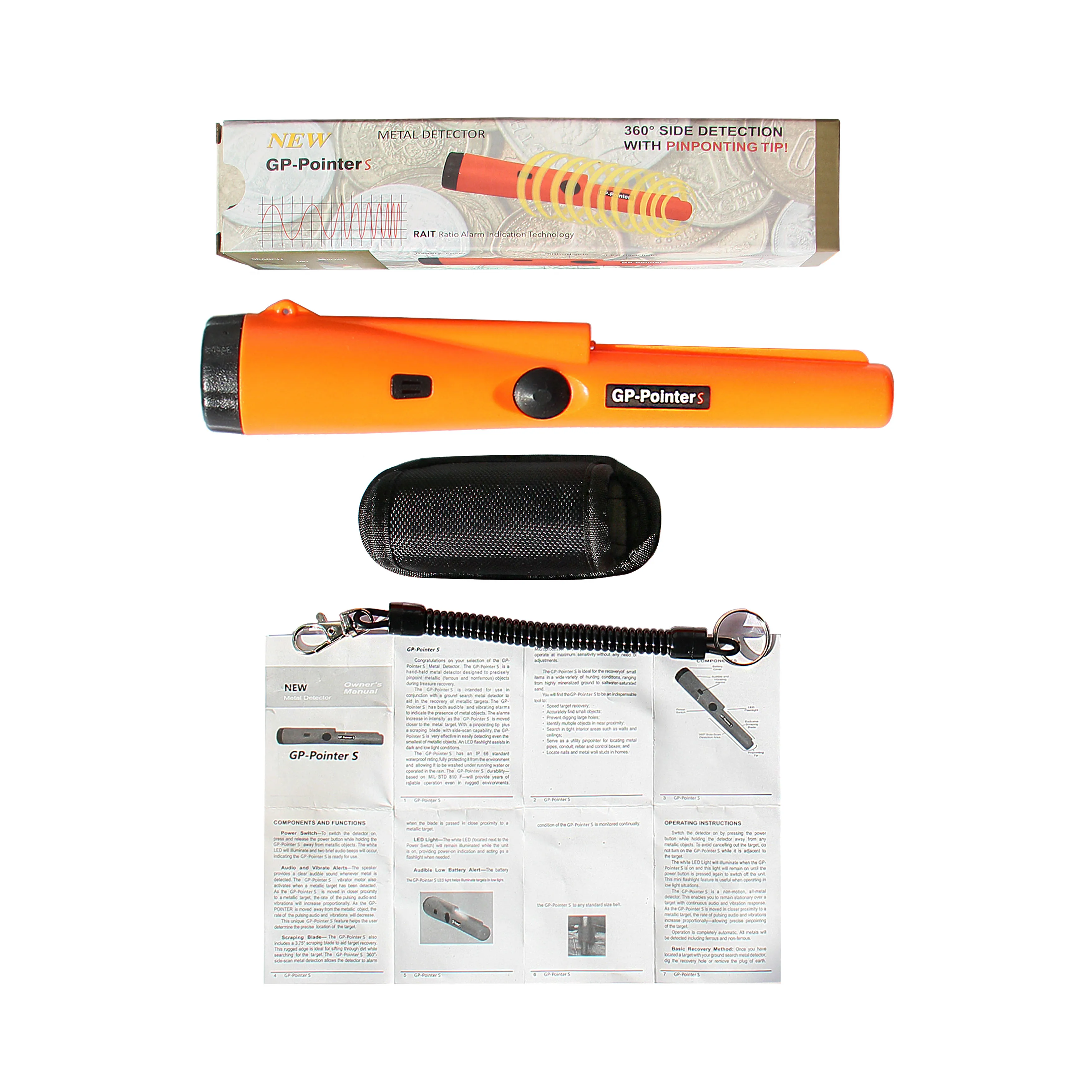 Hand Held Metal Detector MD-700C Hand Portable Metal Detector Pinpointer Professional Gold Detector