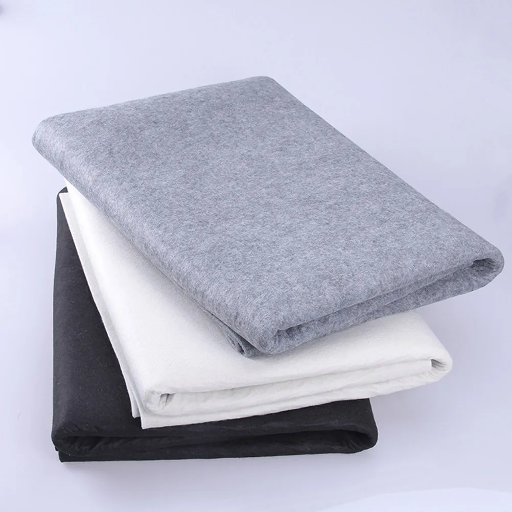 Chinese Calligraphy Mat Grey Absorbent Painting Drawing Desk Pad for Students Home School Calligraphy Pad Practical Felt Mat