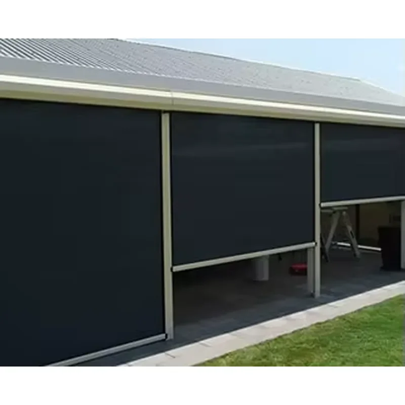 Professional Customized Horizontal Plain Electrical Automatic Window Shade Blinds with UV-Protecting and Adjustable Light
