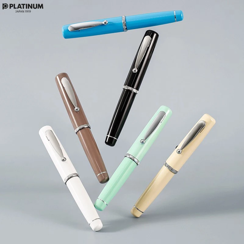 Platinum Mini Pocket Füllfederhalter PQ1500 Metallmaterial High-End Short – kompaktes minimalistisches INS-Geschenkset