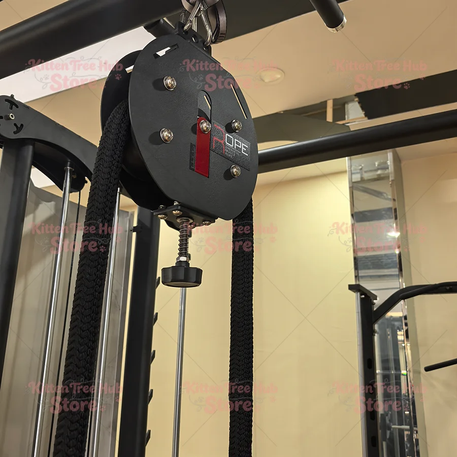 Upper body strength training equipment,rope climbing machine,cable pull machine,commercial fitness equipment,cable training