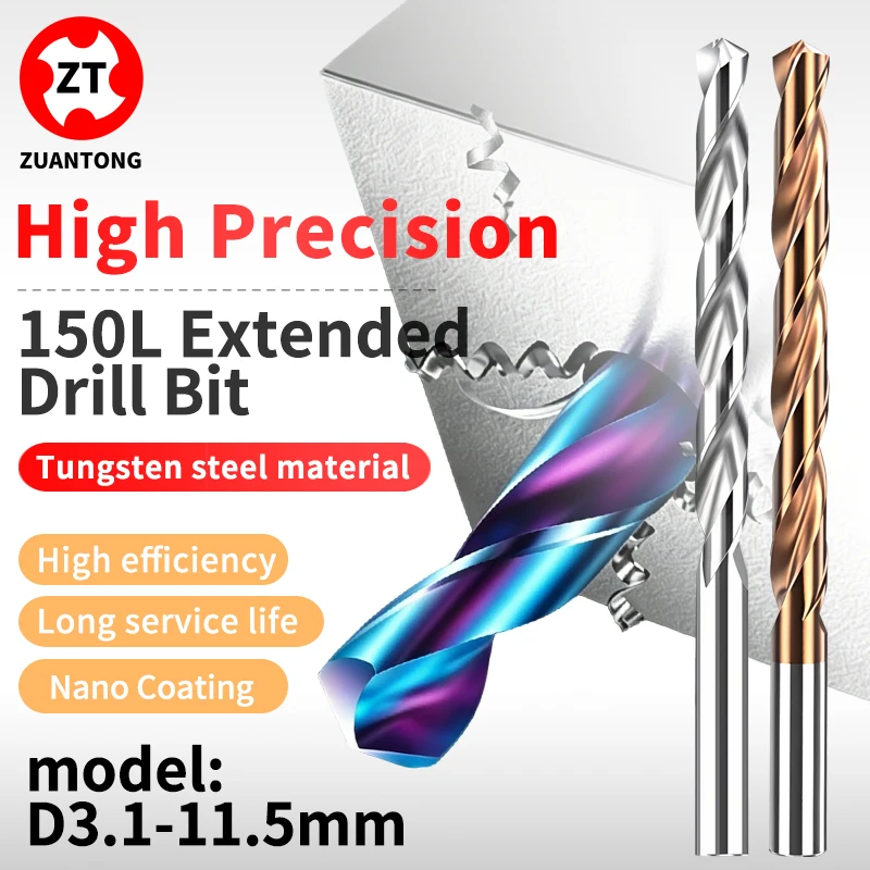 zuantong-carbide-drill-bits-150mm-long-d31-115mm-hard-metal-drill-tungsten-steel-twist-bit-for-metalworking-cnc-drilling-tool