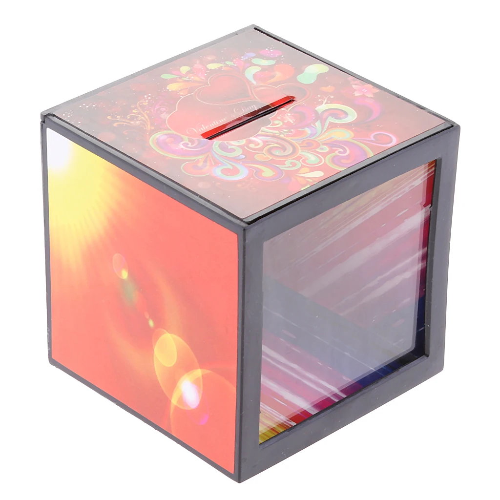 Durable Money Collecting Box Coin Saving Piggy Bank Plastic Prop Kits