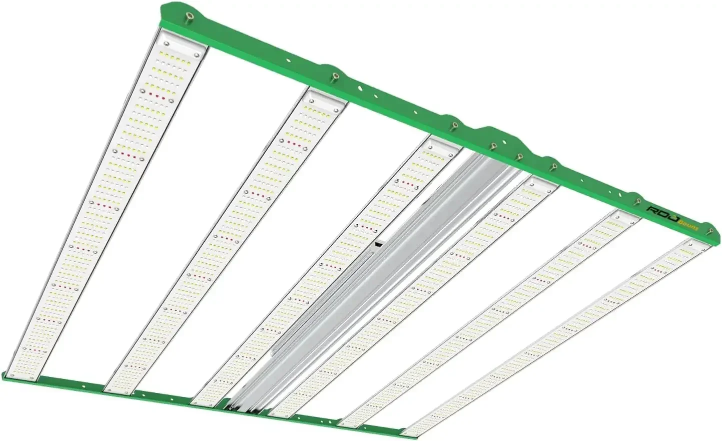 

720W LED Grow Light for 4x4/5x5 Grow Tent, Wide Body 6 Bar 100V-277V LM281B+ and EPI Diodes, Full Spectrum Commercial, Overall S