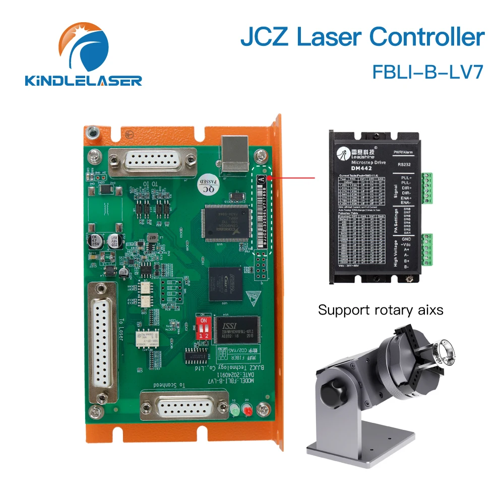 Kindlelaser BJJCZ Laser Controller FBLI-B-LV7 Control Board for