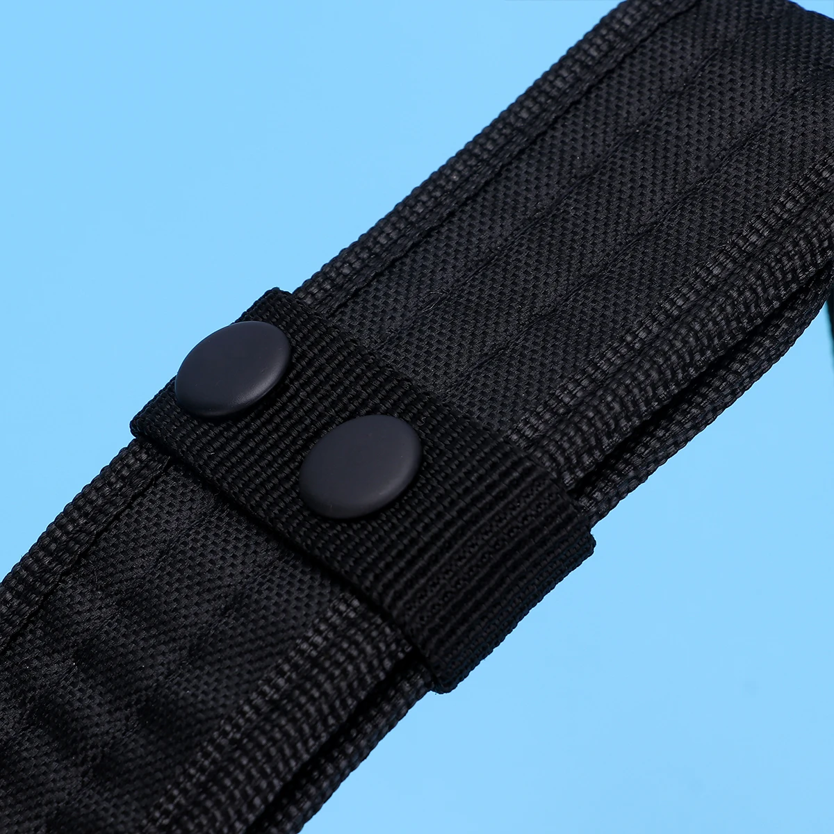 Cinturón Cinturones al aire libre para hombres Rigging Canvas Negro Estudiante